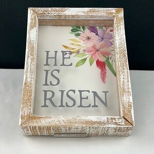 Collins, ‘He is Risen’ plaque. NWT